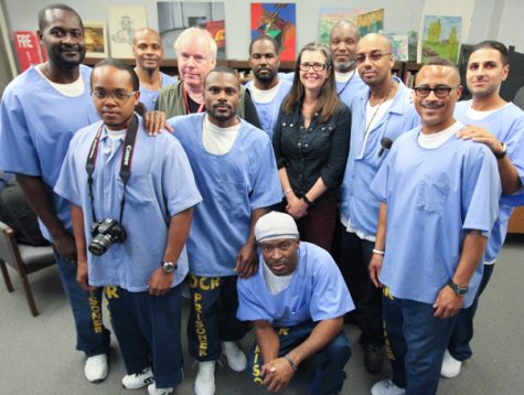The San Quentin Prison Report team has aired almost 50 stories since 2013. (Photo courtesy of Eric Owens, CDCR)