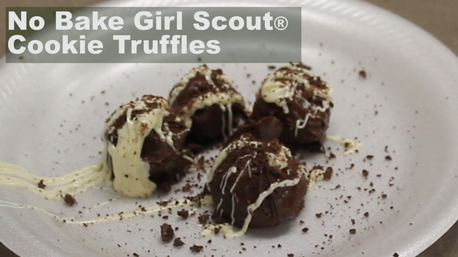 No Bake Girl Scout cookie truffles