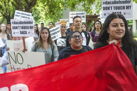 GALLERY: Sac State activists protest DACA decision