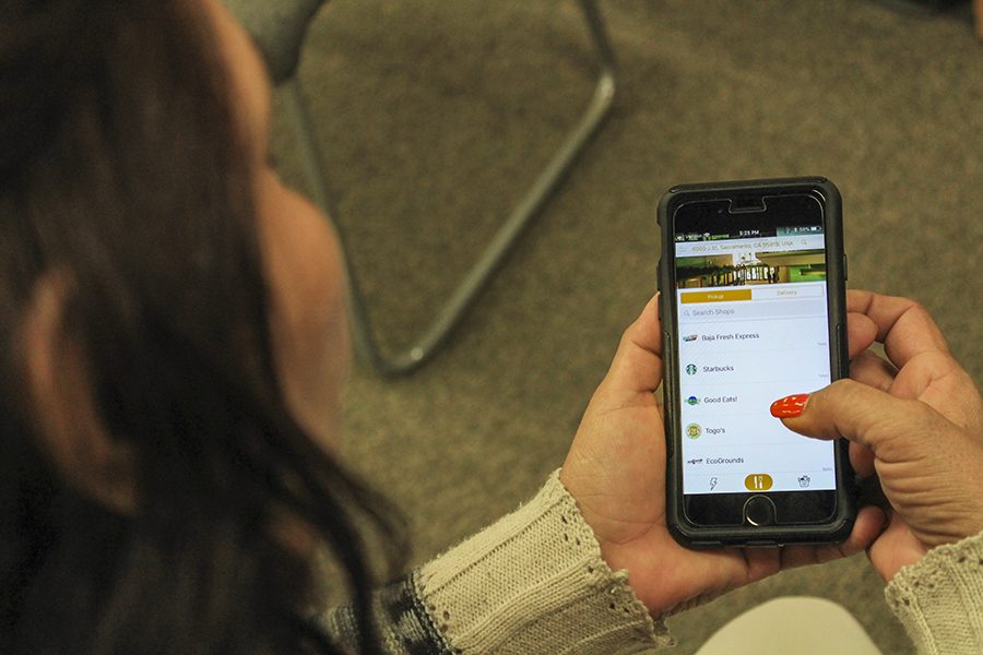 Food ordering app Tapingo allows Sacramento State students to order food from select campus dining locations straight from their mobile device without having to wait in long lines. 