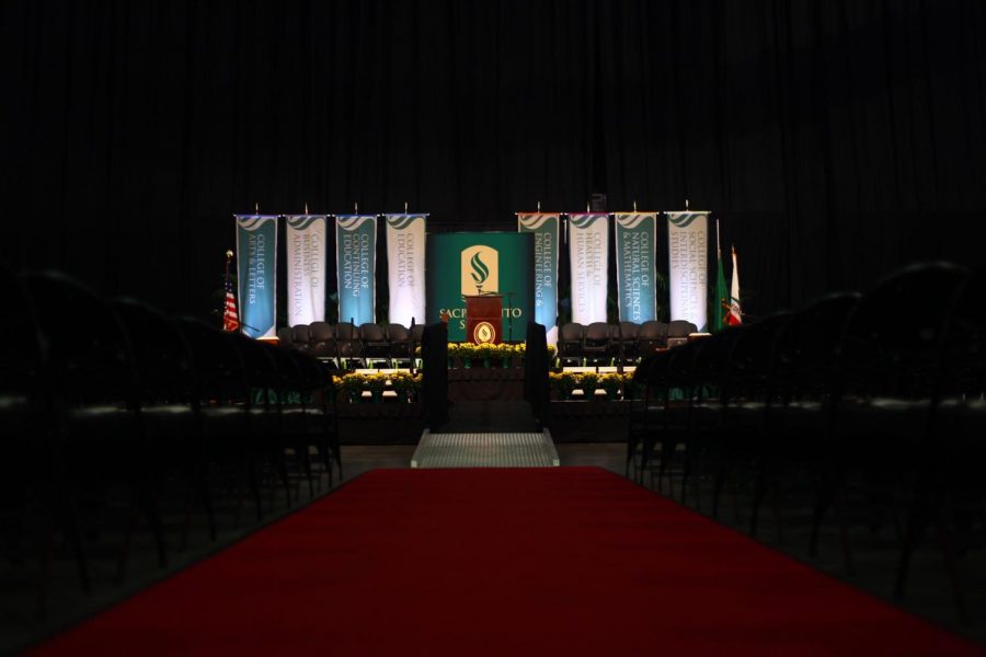 Sacramento State will hold future commencements at the Golden 1 Center, pictured. Sac State is the last 10 largest CSU campuses to switch to holding only one ceremony.