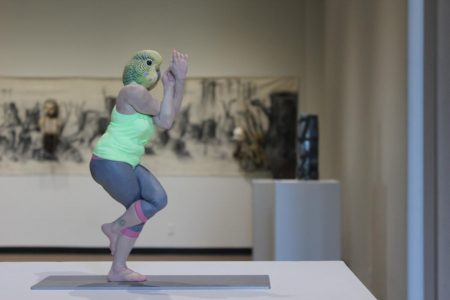 Students help artist Shay Church bring ceramics installation to campus
