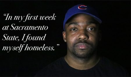 TESTIMONIAL: Spending my first week at Sac State homeless