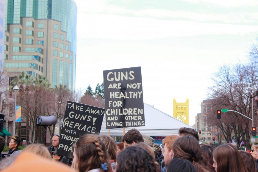 Sac State students among anti-gun demonstrators