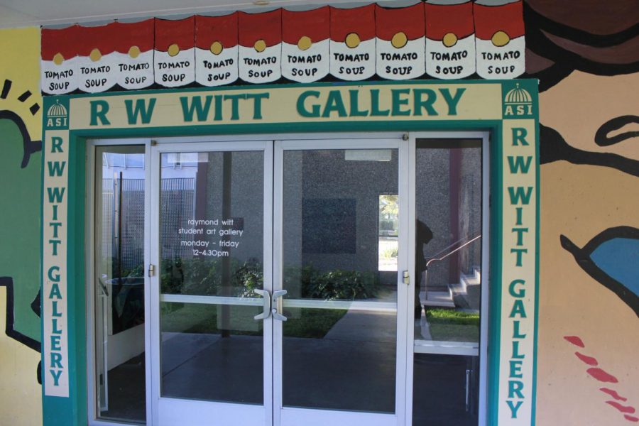 The R.W. Witt Gallery in the Art Department at Sacramento State. Ray Carrington of the Carrington Foundation of Public Art recently donated $10,000 to the art department with no strings attached. 