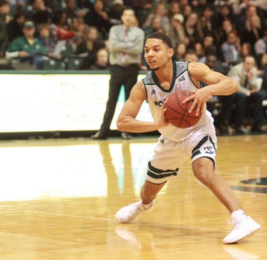 Sacramento State junior Jordan Tolbert has stepped into the role of guard for the mens basketball team during its injury-plagued season. Sac State will begin postseason play against Portland State in the Big Sky Tournament on Tuesday, March 6, 2018. 