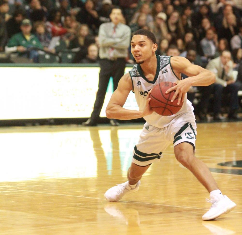 Sacramento State junior Jordan Tolbert has stepped into the role of guard for the men's basketball team during its injury-plagued season. Sac State will begin postseason play against Portland State in the Big Sky Tournament on Tuesday, March 6, 2018.