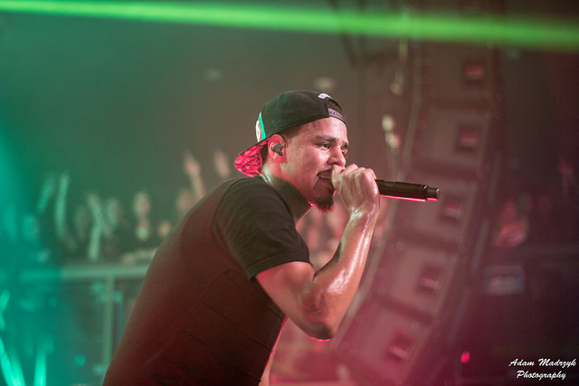 J. Cole performs at London Music Hall on Jan. 21 2014. His new album “KOD” was released on April 20 and has a powerful message about drug abuse. 