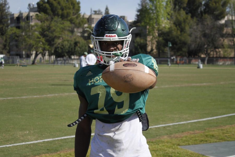 Sacramento State junior safety Immanuel Anderson said he is happy with the seven wins the football program had a season ago, but says the goal is to make the playoffs this year. The Elk Grove High School alumnus was fourth on the team in tackles as a junior.