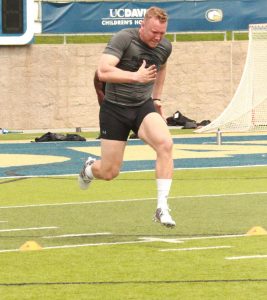 Sac State football players showcase talents at Pro Day