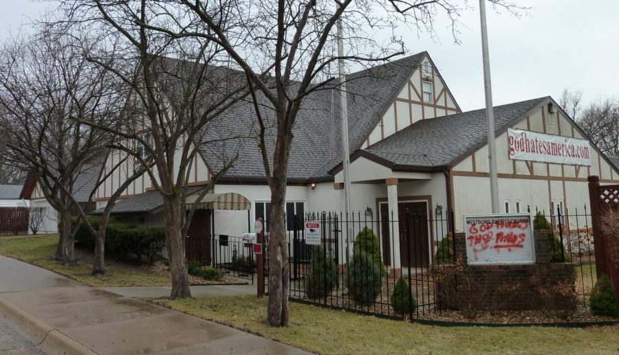 The site of the Westboro Baptist Church in Topeka, Kansas. The Westboro Baptist Church announced plans to picket at Sacramento State on Tuesday over the University’s support for the LGBTQ+ community.