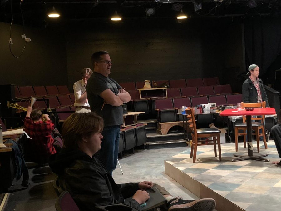 Sac State professor, Michael Stevenson, directs the play SWEAT at Capital Stage in Sacramento, Calif. The play debuted Oct. 17 and runs until Nov. 18.