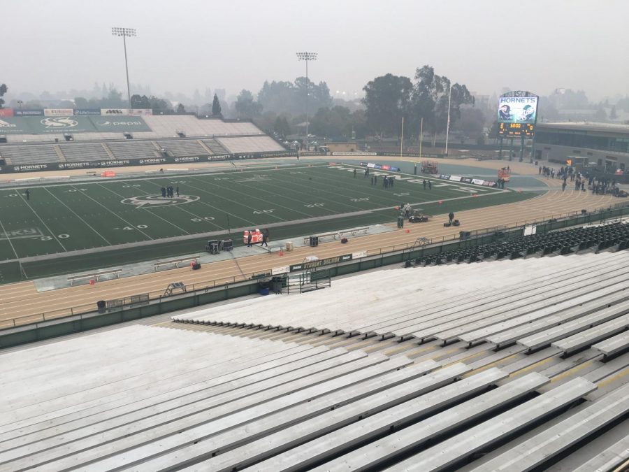 UC Davis announced that the 65th Causeway Classic against Sac State will be moved to University of Nevada, Reno on Saturday due to air quality concerns. 