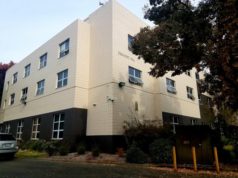 Desmond Hall, founded in 1991, is one of six residence halls where first-year students at Sac State can live on campus. 