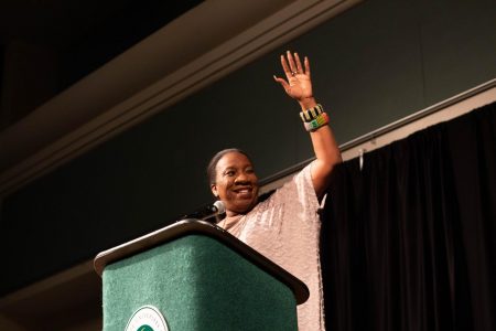 #MeToo founder Tarana Burke gives lecture at Sac State