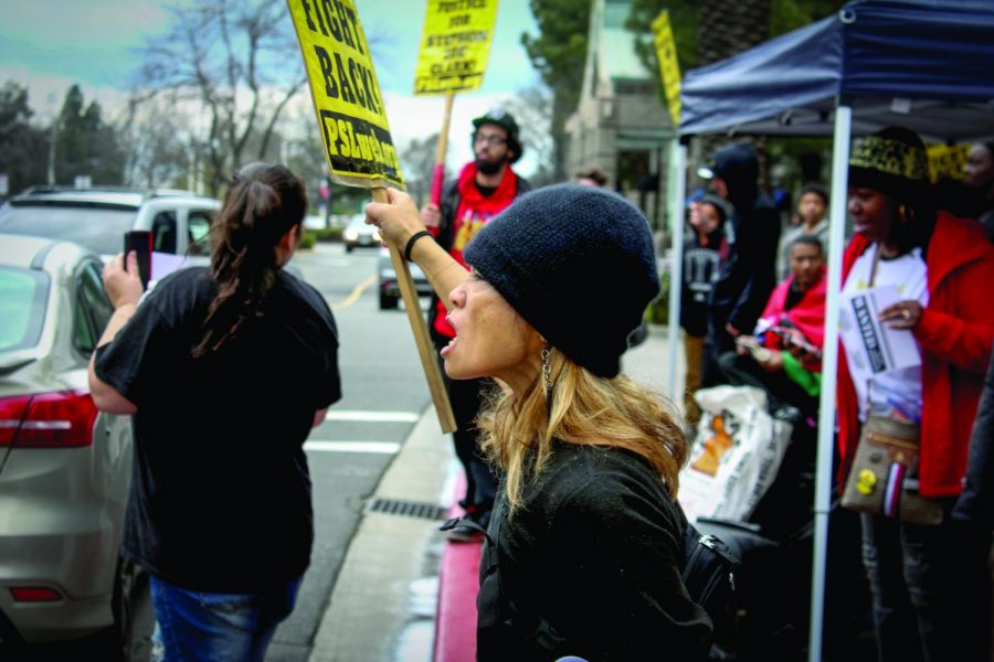 The Arden Fair Mall closed its doors Sunday, March 3 due to demonstration by protesters outside. Members of Sac States Black Student Union entered the mall Saturday and refused to leave overnight.