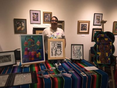 Professor hosts art reception to raise awareness on immigration, social justice