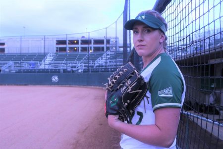 Sac State senior right-handed pitcher Savanna Corr threw the second perfect game in the programs Div 1 era against Fairleigh Dickinson University on March 10.