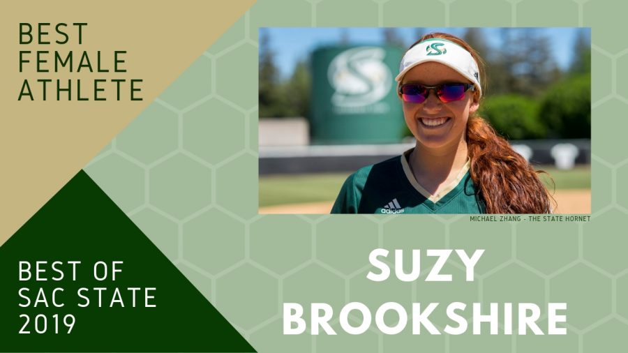 Softball player Suzy Brookshire voted Sac State’s ‘Best Female Athlete’
