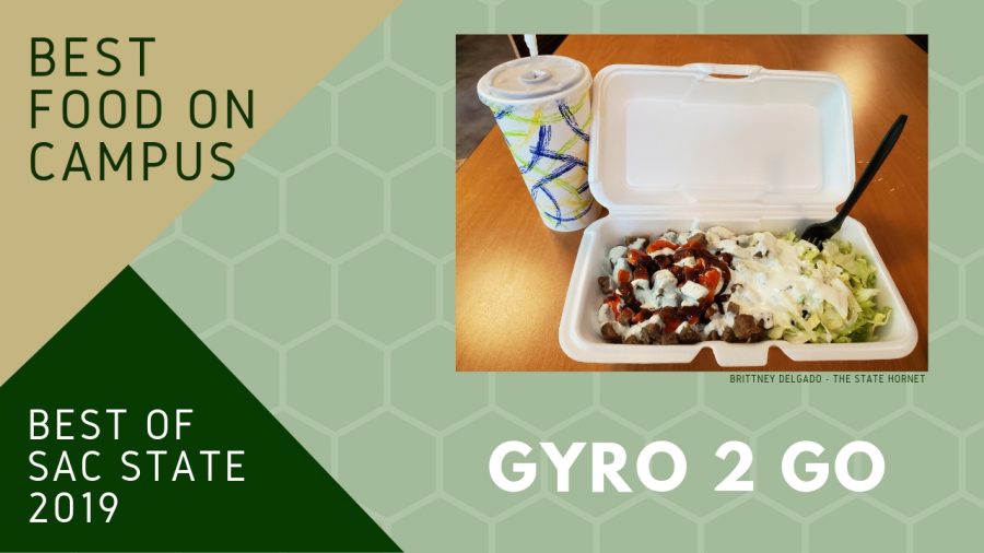 Gyro 2 Go voted 2019 ‘Best Food on Campus’ at Sac State