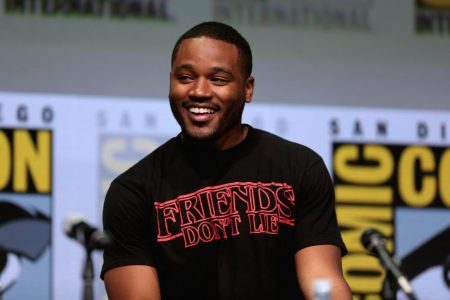Ryan Coogler speaks at the 2017 San Diego Comic Con for film Black Panther. Coogler, an alumnus of Sac State, spoke to The State Hornet about his plans to attend film school at the University of Southern California in 2007.