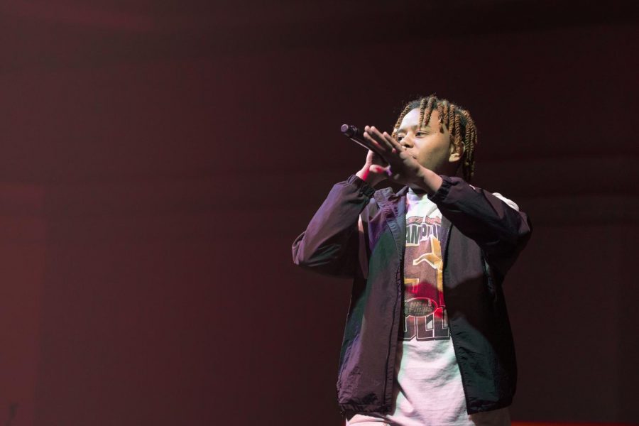 YBN Cordae, member of the hip-hop collective YBN, was the headliner for UNIQUEs 40th anniversary celebration.  Thursday night marked the end of a week-long celebration for the programs anniversary. 