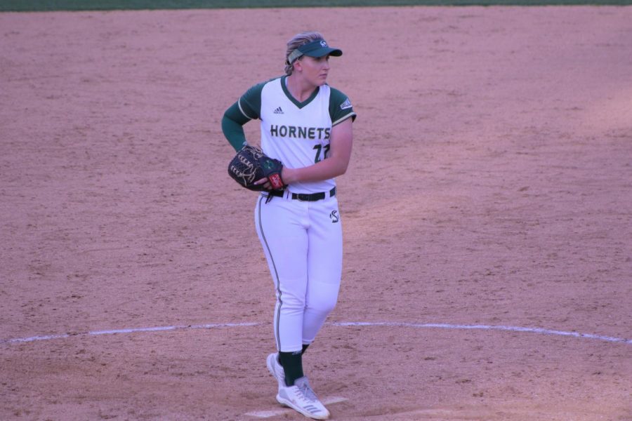 Sac+State+senior+right-handed+pitcher+Savanna+Corr+threw+her+second+no-hitter+of+the+season+in+a+15-0+win+over+Idaho+State+in+the+Big+Sky+Conference+tournament.