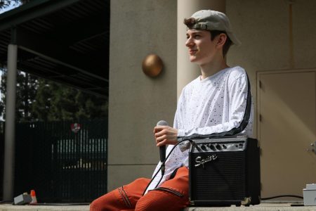 Sac State beatboxer competing in Celebration of Music talent search