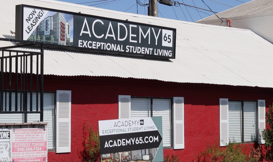 Academy65 leasing office located on 65th St. Move-in started at 2 p.m. on Tuesday, Sept. 10. 