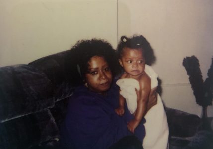 Shiavon with her grandma circa 1996.