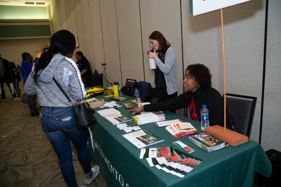 A photo of the Black College Expo at Sac State in January. The expo is planned to happen again on Saturday, Nov. 23.