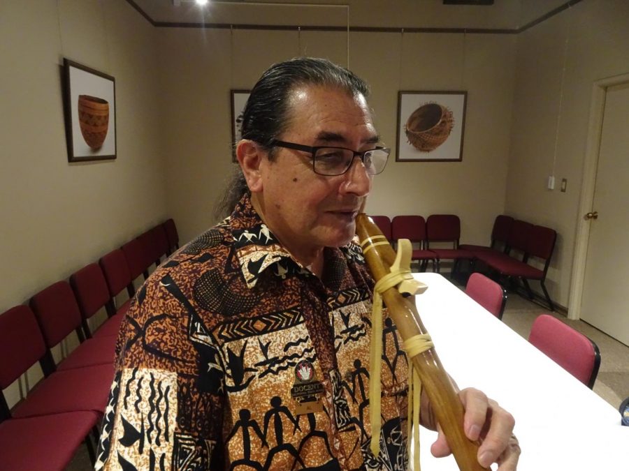 Al Striplen is a retired professor and counselor at Sacramento State as well as a teacher of Native American flute. He said that he separates his Indigenous heritage from Thanksgiving, in order to participate in the holiday. 