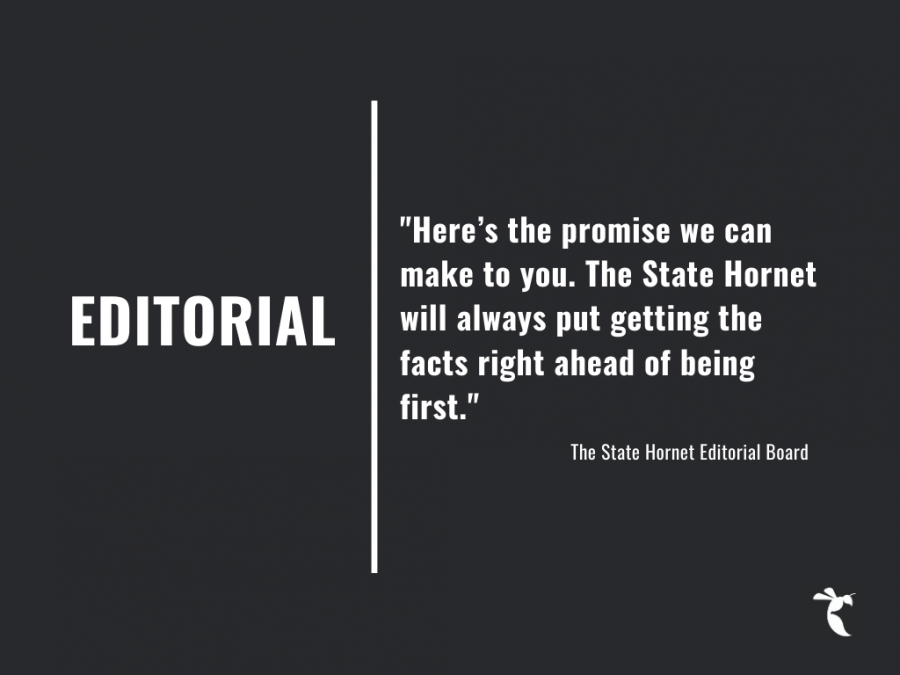EDITORIAL: It’s better to get it right than to get it first