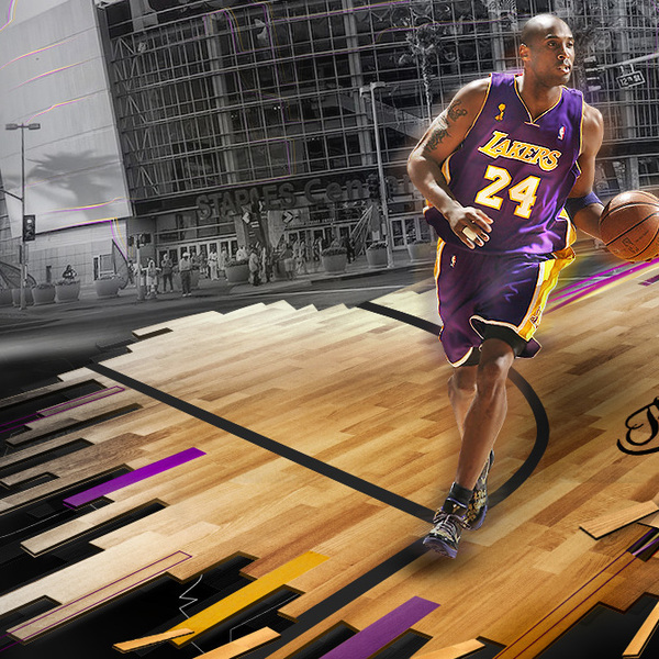 An illustration of Kobe Bryant. Bryant, his daughter Gianna and seven others died in a helicopter crash Sunday. "NBA Finals 2009 on ABC" by Adomas Jazdauskas is licensed under CC BY-NC 4.0
