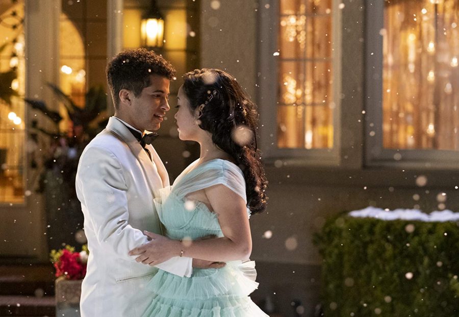 Photo Courtesy of Netflix. 
Jordan Fisher as John Ambrose McClaren and Lara Condor as Lara Jean Covey in Netflixa To All the Boys: PS I Still Love You. This movie is a sequel to the widely popular movie, To All The Boys Ive Loved Before.