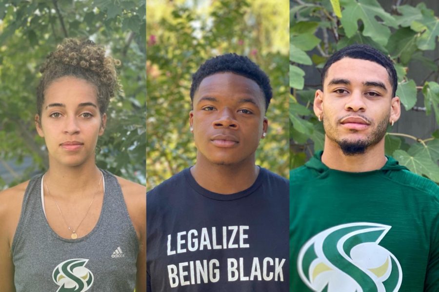 Athletes from the Sac State basketball, football and volleyball teams speak about the Black Lives Matter movement, social justice and police harassment. 