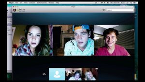 Five friends start a normal Skype call that turns into a fight for their lives in Unfriended. Photo courtesy of Universal Pictures.