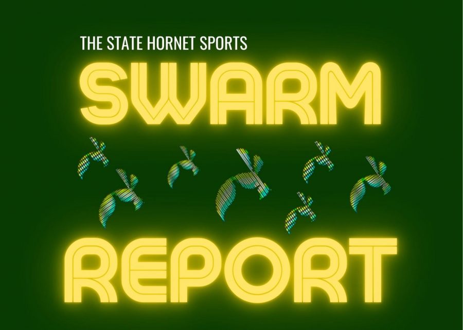  Each day The State Hornet will recap all the action from the day of sports at Sacramento State. Sunday Sac State baseball dropped the rubber match of their series to Arizona State and women’s tennis fell to UC Davis, remaining winless. Graphic by Max Connor