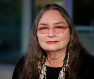 Annette Reed, Tolowa Dee-ni, sits as chair of Ethnic Studies at Sacramento State. Working at the university since 1998, Reed previously served as director of Native American studies at Sac State. Photo courtesy of Annette Reed. 