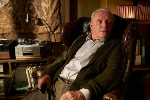 Anthony Hopkins in “The Father”. Hopkins won the Best Actor award at this year’s Oscars but his win left the ceremony on an odd note. Photo courtesy of Sony Pictures Classics.