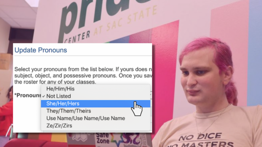 Sacramento+State%E2%80%99s+Division+of+Inclusive+Excellence+announced+that+Sac+State+students%2C+employees%2C+faculty+and+administration+are+allowed+to+choose+their+gender+pronouns+that+are+displayed+on+their+Student+Center+and+profile+pages.+The+State+Hornet+compiled+this+FAQ+about+pronouns+and+LGBTQ%2B+inclusivity+at+Sac+State.+%28Photo+by+Kayleen+Carter.%29+