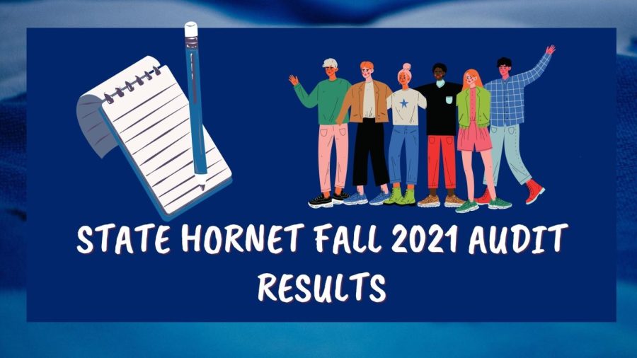 The+State+Hornet+compiled+the+results+of+our+fall+2021+audit.+Our+audit+found+that+each+section+had+over+half+of+stories+focused+or+centered+on+underrepresented+communities.+%28Graphic+by+Emma+Hall%29.