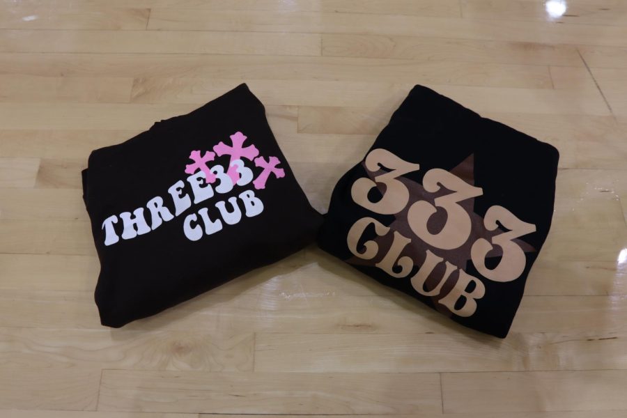 Lianna Tillman’s clothing brand 333 club. 333 are angel numbers meant to inspire people to wait their turn, keep grinding and not give up on themselves, according to Tillman.