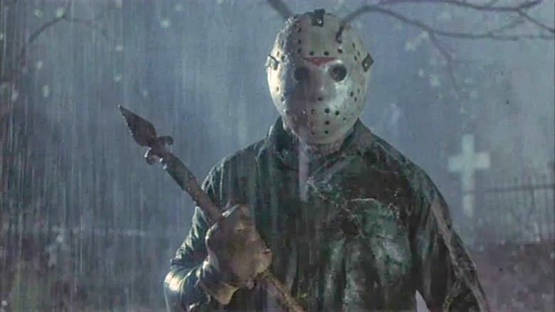The titular Jason, played by C.J. Graham, after he is resurrected accidentally by Tommy Jarvis in “Friday the 13th, Part VI: Jason Lives.” After he is resurrected by lightning, Jason begins his rampage through the town of Forest Green, formerly known as Crystal Lake. 
(Courtesy of Paramount Pictures)