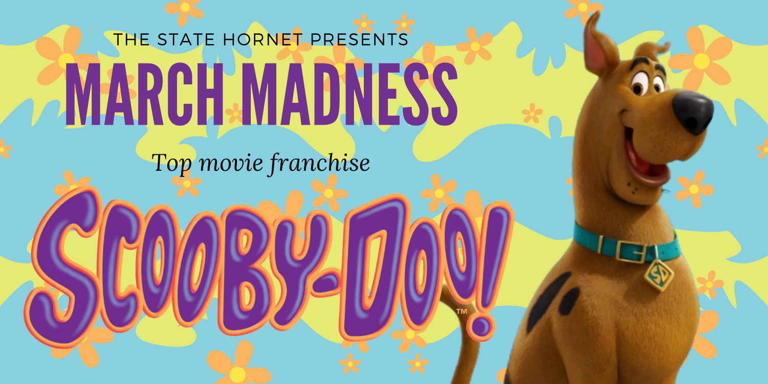 Scooby-Doo was voted the number one movie franchise for The State Hornet’s 2022 March Madness. The final results show that Scooby-Doo beat the MCU by more than 2:1.
Graphic by Jennah Booth
