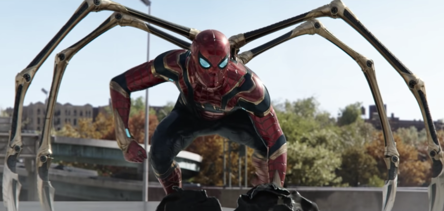 Tom Holland as Peter Parker in Marvel Studios’ “Spider-Man: No Way Home.” The movie follows Spider-Man, whose identity has been revealed to the public, as he enlists the help of Doctor Strange to make it secret again. (Photo courtesy of Sony Pictures Entertainment)