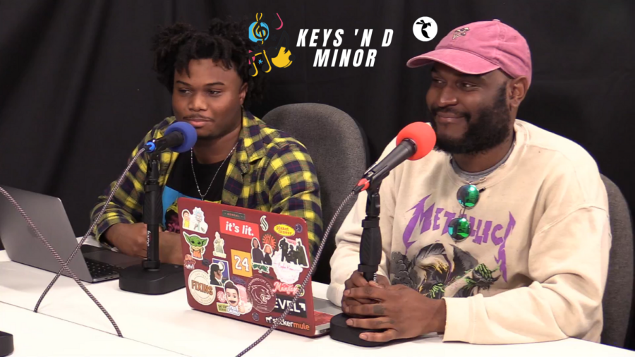 Hosts Nijzel Dotson and Keyshawn Davis break down the latest single from Kendrick Lamar's new album on this new episode of Keys 'N D Minor. (Graphic made in Canva by Mack Ervin III)