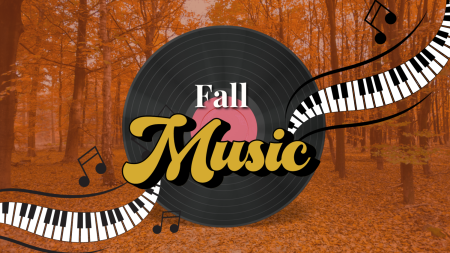 This song list captures the fall mood. It features emotional and danceable tracks that are perfect for an autumn drive.(Graphic created in Canva)