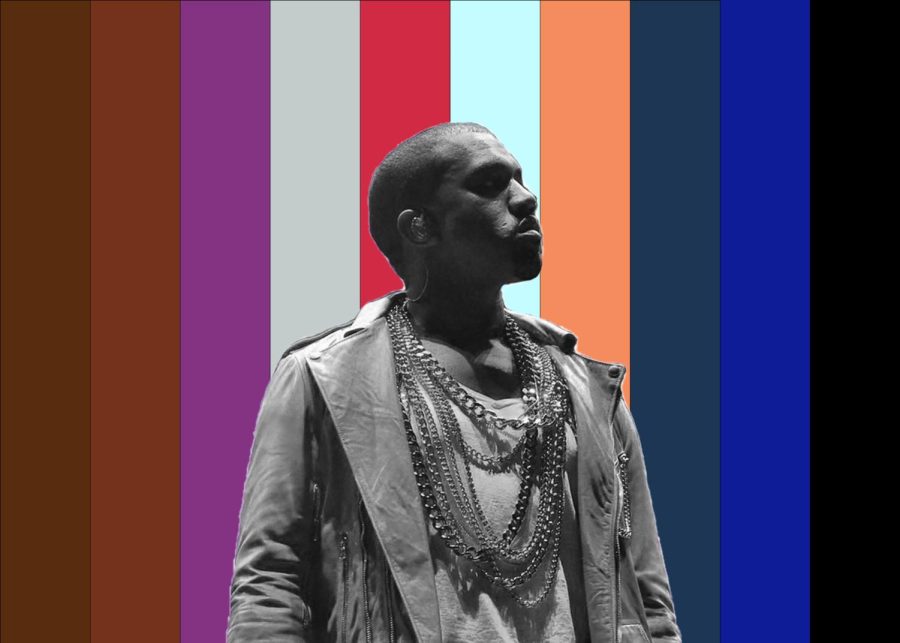 Original photo from “Kanye West 09” by Super 45 | Música Independiente, licensed under CC BY-NC 2.0. Graphic designed in Adobe Photoshop by Gavin S. Hudson. 