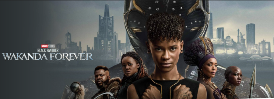 +%E2%80%9CBlack+Panther%3A+Wakanda+Forever%E2%80%9D+premiered+in+theaters+on+Friday+Nov.+11%2C+2022.+The+film+was+an+emotional+close+to+Phase+Four+of+the+Marvel+Cinematic+Universe.+%28Movie+poster+courtesy+of+Marvel+Studios%29